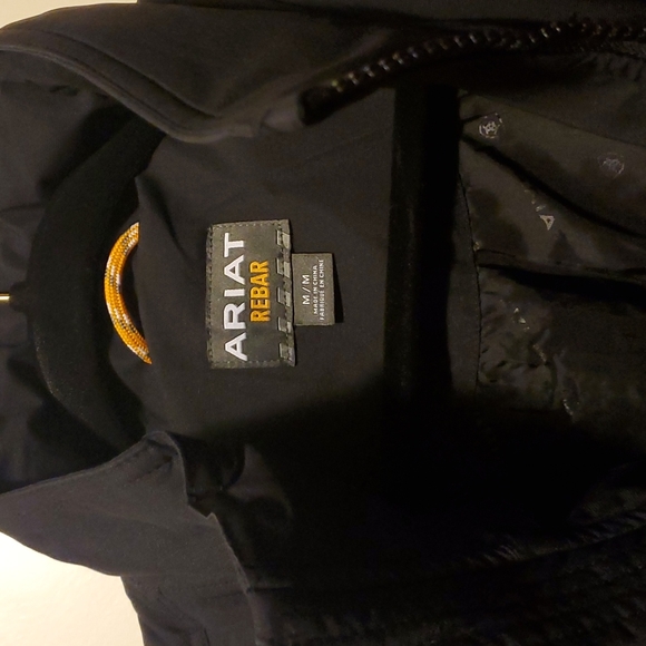 Ariat Rebar Black Jacket New - Picture 3 of 4